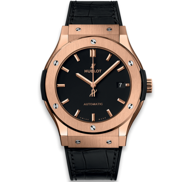 hublot classic fusion automatic king gold